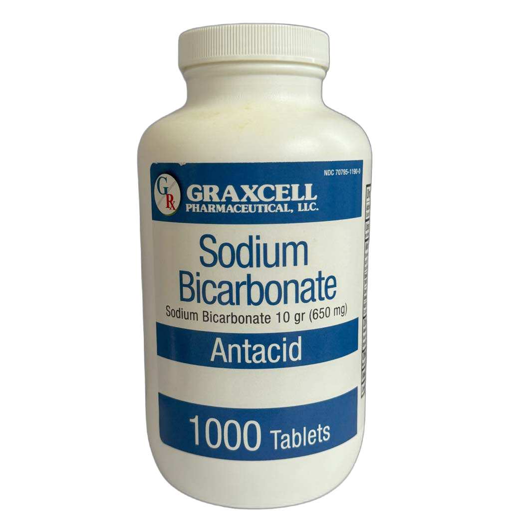 SODIUM BICARBONATE 650 MG TABLETS 1000 CT