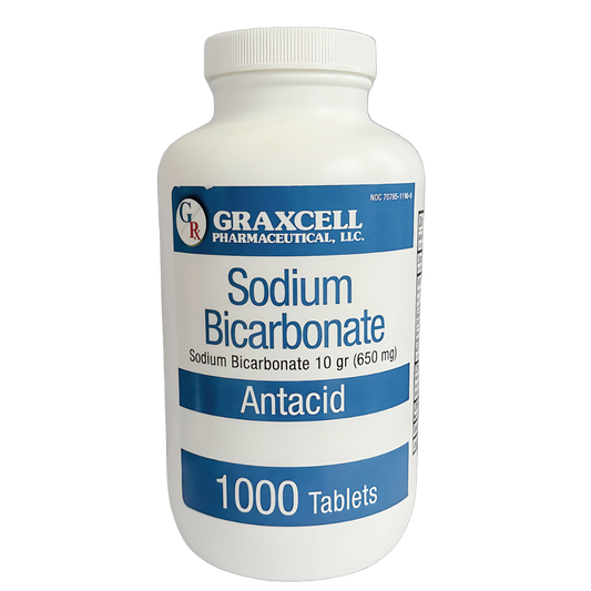 SODIUM BICARBONATE 650 MG TABLETS 1000 CT