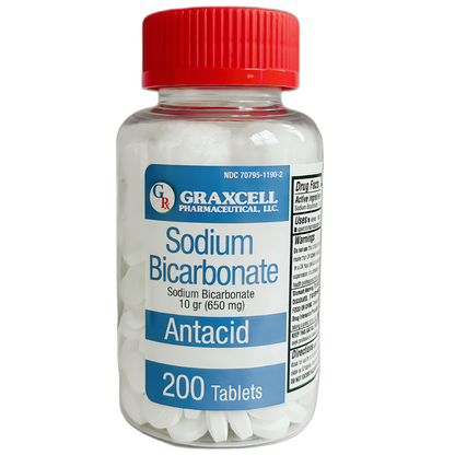 SODIUM BICARBONATE 650 MG TABLETS 200 CT