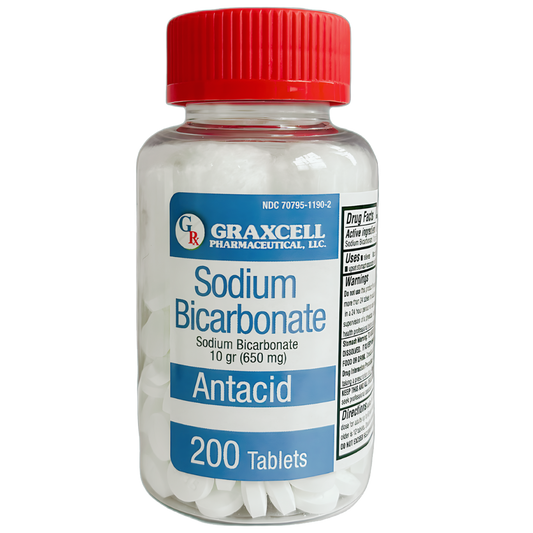 SODIUM BICARBONATE 650 MG TABLETS 200 CT