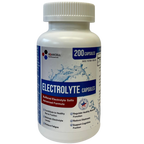 Electrolyte Capsules 200 Count Bottle | 500mg Sodium, 100mg Potassium | Non-GMO Vegan Allergen-Free Supplement for Hydration & Balance | Made in The USA