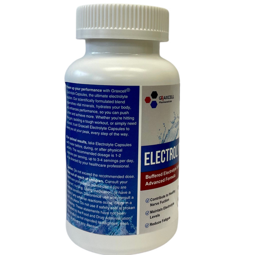 Electrolyte Capsules 200 Count Bottle | 500mg Sodium, 100mg Potassium | Non-GMO Vegan Allergen-Free Supplement for Hydration & Balance | Made in The USA