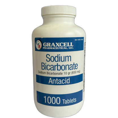 SODIUM BICARBONATE 650 MG TABLETS 1000 CT