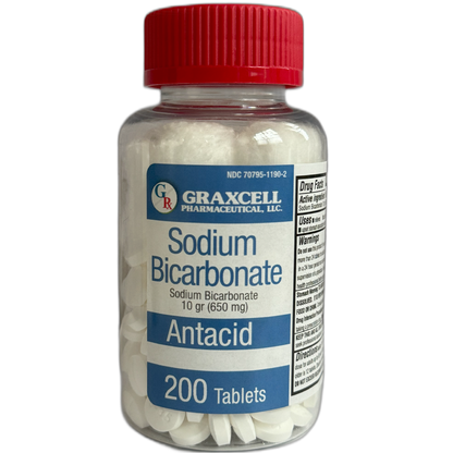 SODIUM BICARBONATE 650 MG TABLETS 200 CT